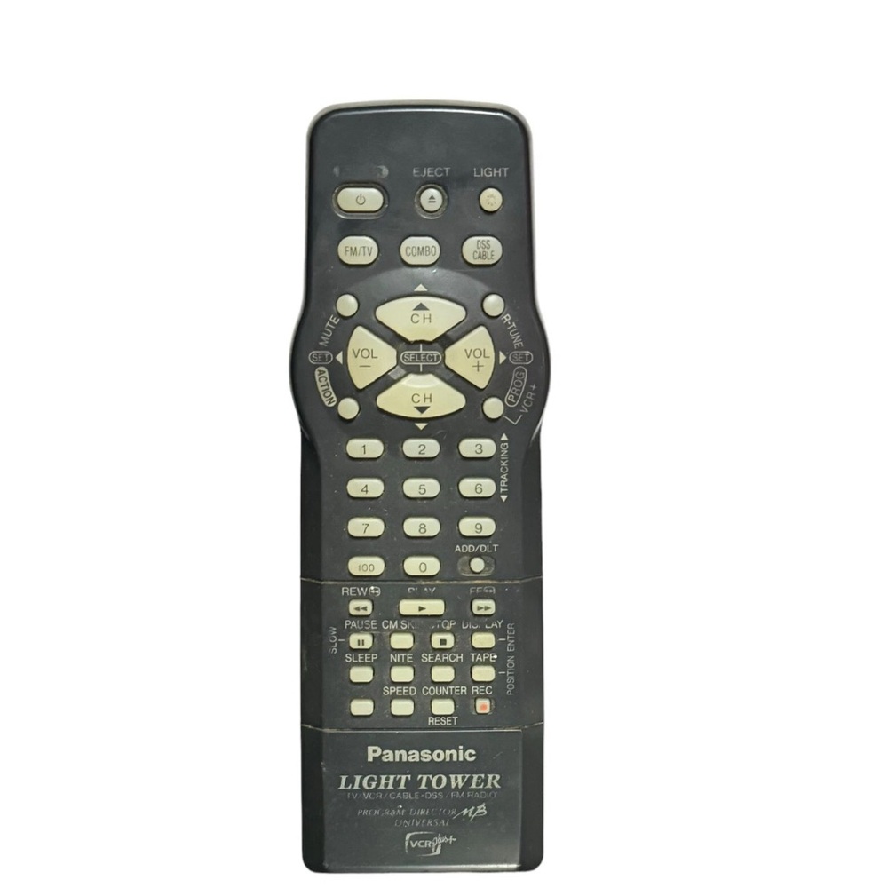 Panasonic Light Tower Remote Control TV DVD Cable dss FM Radio Music Remote
